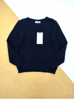 Вязанный свитер темный синий 7 лет (122) Name It