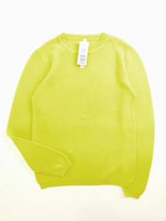 Вязаный пуловер яркий желтый 7-8лет (158) Idexe it