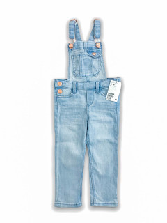 Полукомбинезон джинсовый 1.5-2года (92) светлый голубой H&M