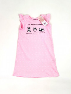 Платье для сна 3-4года (104) нежный розовый Pep&co