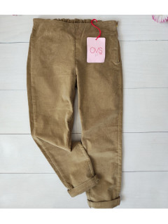 Велюровые брюки 7лет(122) капучино OVS 