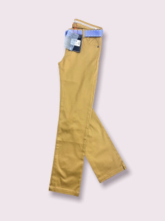 Классические брюки с поясом 12лет(147/159) беж Trasluz 