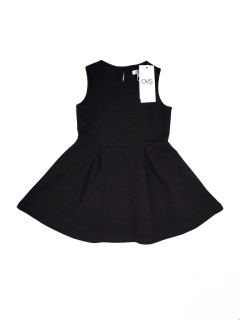 Платье плотное 3-4года (104) черный OVS