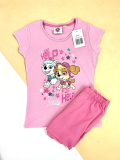Костюм футболка и шорты 7-8лет (122/128) розовый Disney 