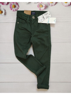 Джинсовые брюки 3года (90/97) зеленый темный Kiabi 