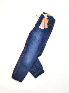 Плотные теплые джинсовые джоггеры на флисовой подкладке 5-6лет (116) синий OVS 