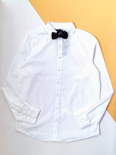 Классическая рубашка с галстуком-бабочкой