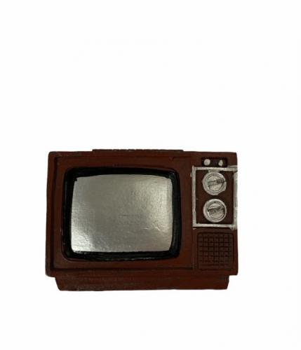 Декоративная фарфоровая статуэтка "ретро телевизор"