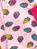Домашний костюм/пижамка трикотажный с ярким принтом яркий розовый 2-4года(98/104)