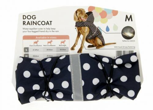 Непромокаемый дождевик для собак с светоотражающими элементами С