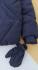 Непромокаемая и непродуваемая курточка на синтепоне на флисовой подкладке серый 4-5 лет (110)