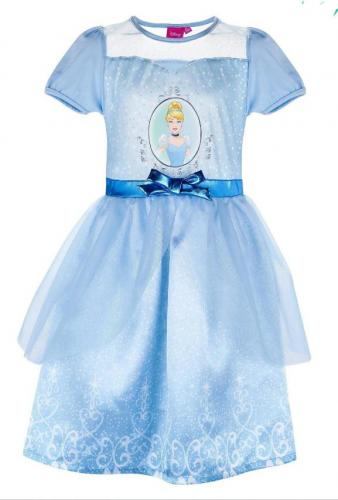 Карнавальное платье принцессы голубой 2года (92)