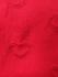 Капроновые колготки в сердечко красный 150ден 0-6мес(50/55) Lollico 