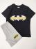 Пижама трикотаж футболка+шорты черный синий Бетмен 9-10лет (134/140) Batman 