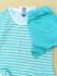 Пижама трикотаж футболка+шорты мятный полоски горошек 9-10лет (134/140) Hip& Hopps