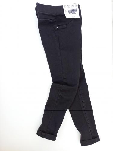 Брюки-леггинсы джинсовые 5-6 лет (110/116) черный George 