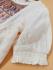 Блузка с вышивкой и бисером 9лет (134) молочный С&А