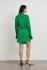 Атласное платье М зеленый Ginatricot 