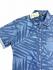 Джинсовая рубашка с коротким рукавом С голубой с пальмами Livergy