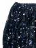 Блузка  на подкладке оверсайз с глиттером 14+лет (170) черный принт H&M