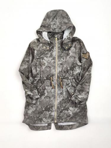 Куртка ветровка 5-6лет (116) серый защитный H&M 